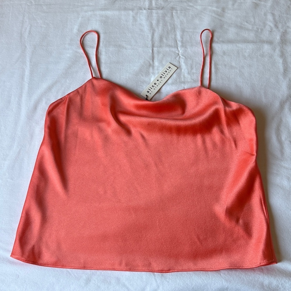 Alice + Olivia Coral Camisole